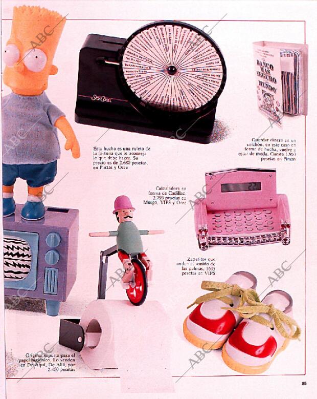 BLANCO Y NEGRO MADRID 15-12-1991 página 85