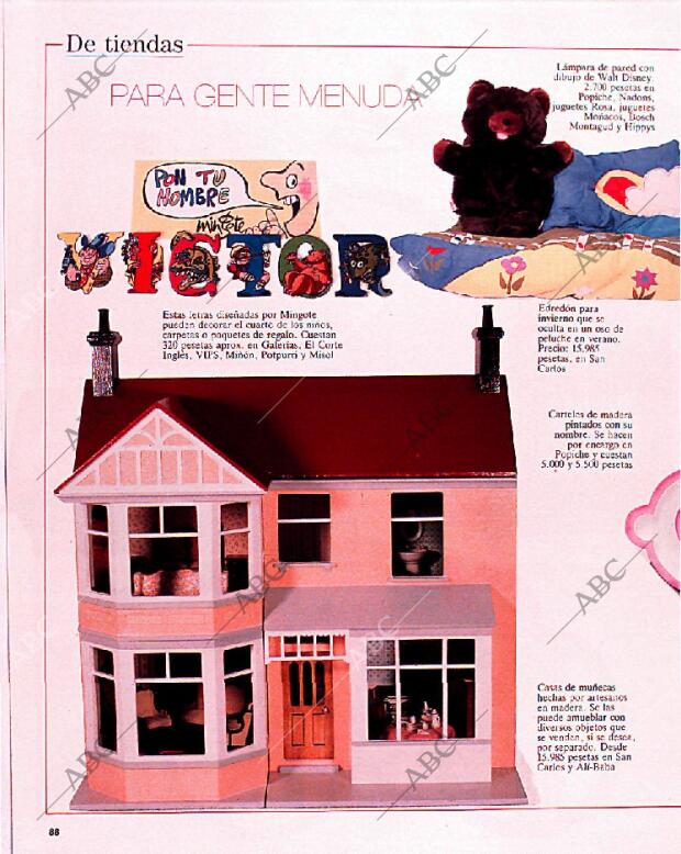 BLANCO Y NEGRO MADRID 15-12-1991 página 88