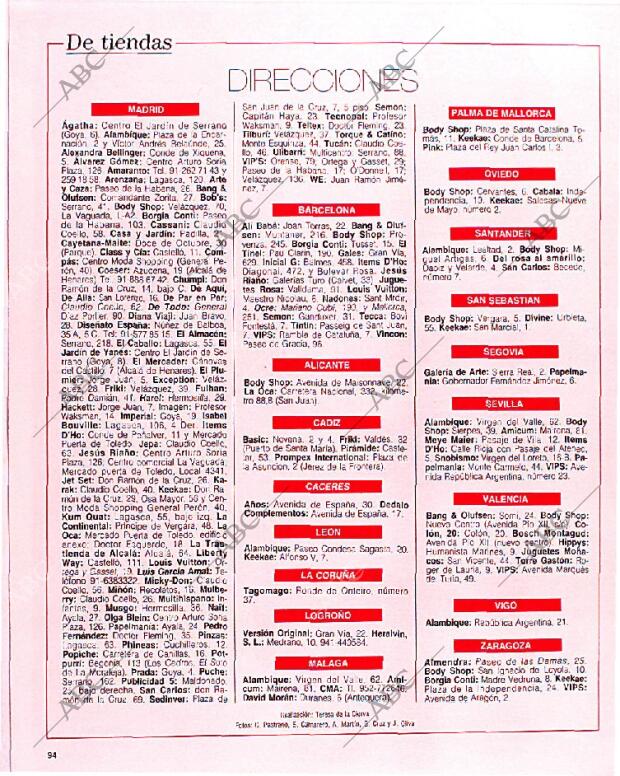 BLANCO Y NEGRO MADRID 15-12-1991 página 94