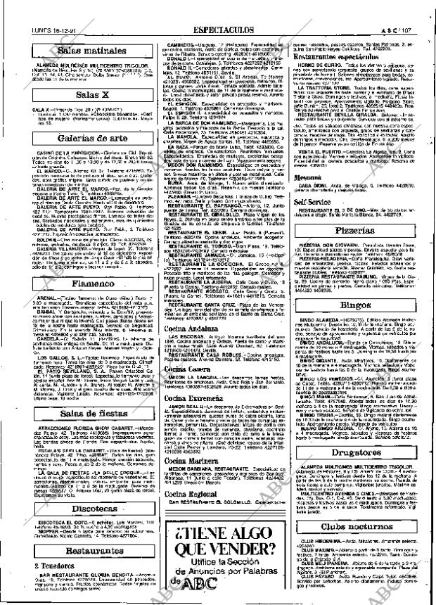 ABC SEVILLA 16-12-1991 página 107