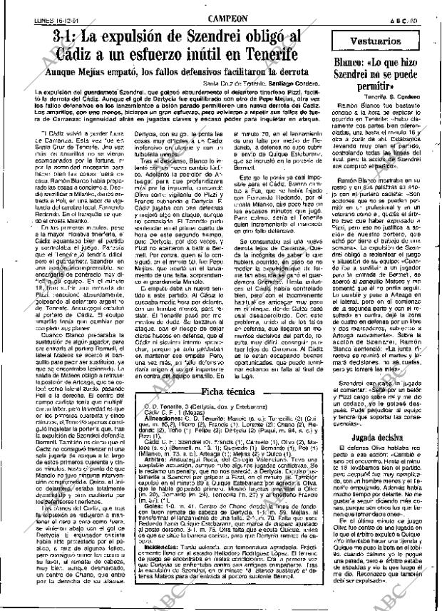 ABC SEVILLA 16-12-1991 página 69