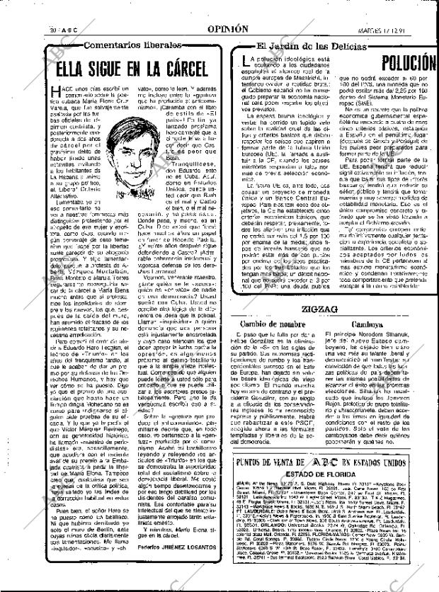 ABC MADRID 17-12-1991 página 20