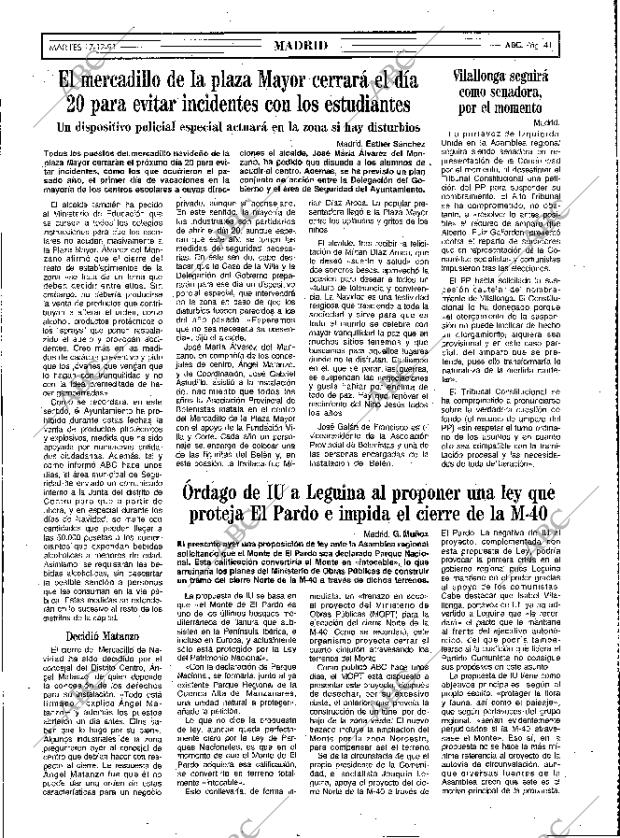 ABC MADRID 17-12-1991 página 41