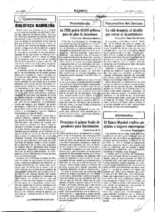 ABC MADRID 17-12-1991 página 46