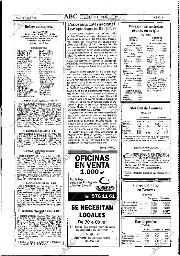ABC MADRID 17-12-1991 página 87