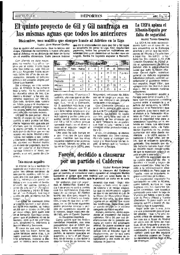 ABC MADRID 17-12-1991 página 95