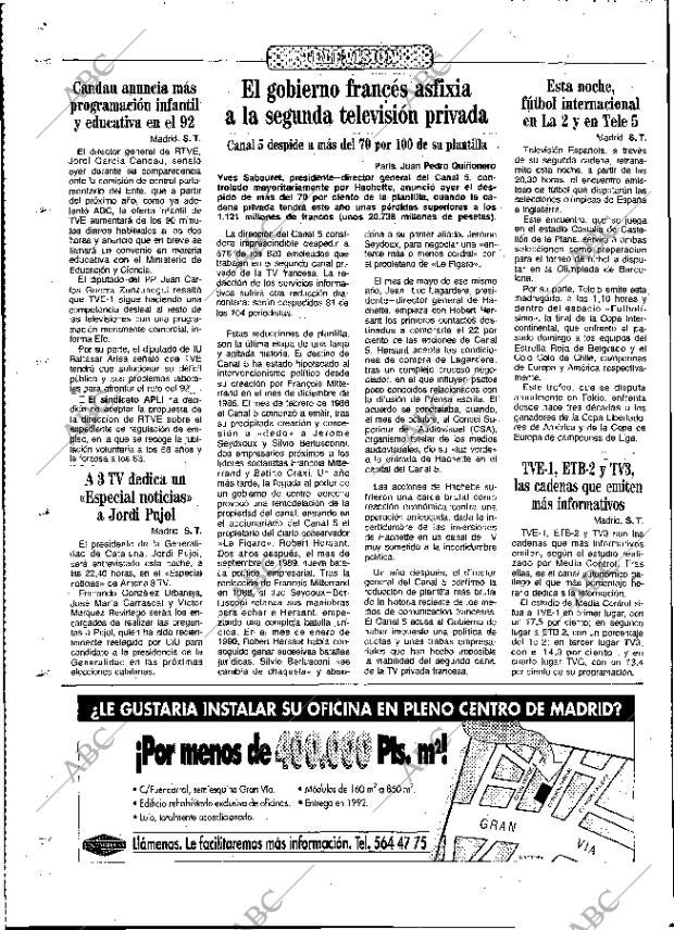 ABC MADRID 18-12-1991 página 132