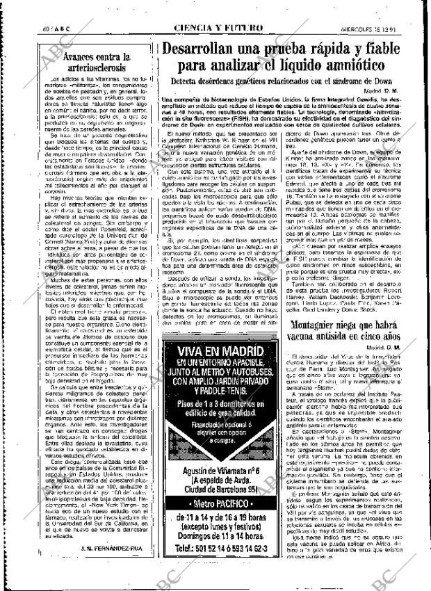 ABC MADRID 18-12-1991 página 60