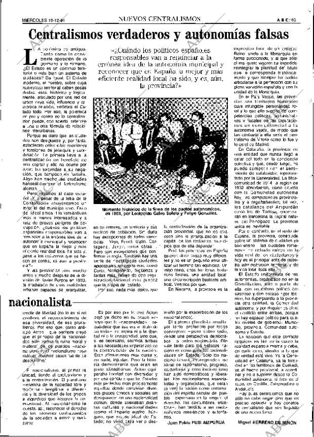 ABC SEVILLA 18-12-1991 página 63