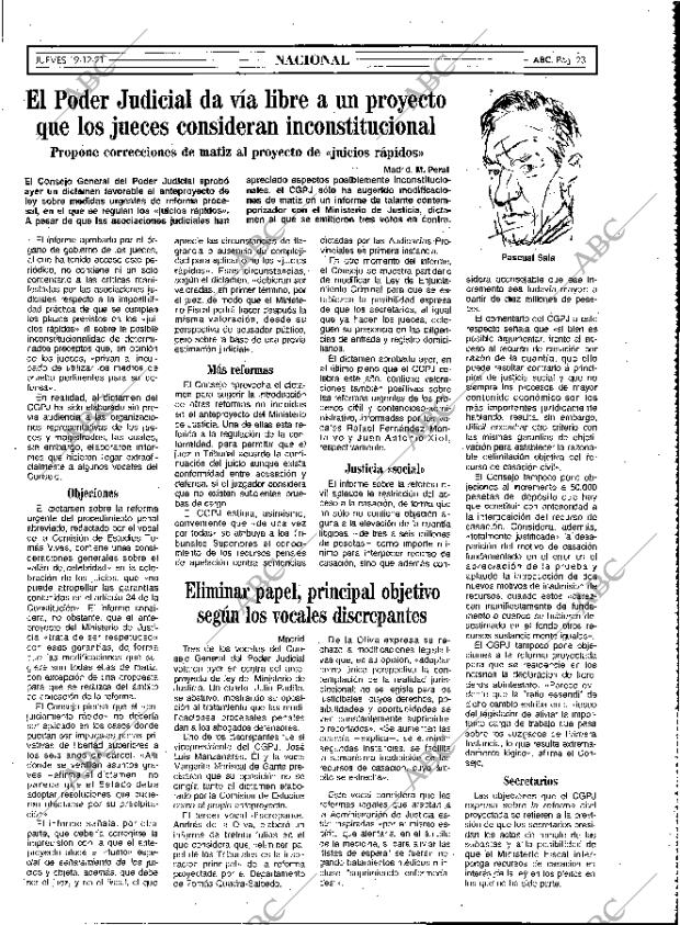 ABC MADRID 19-12-1991 página 23