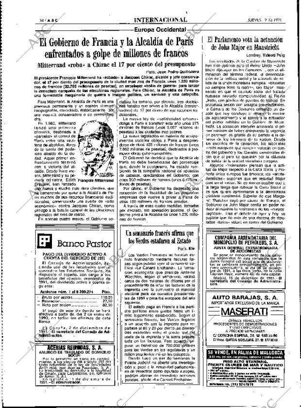 ABC MADRID 19-12-1991 página 34