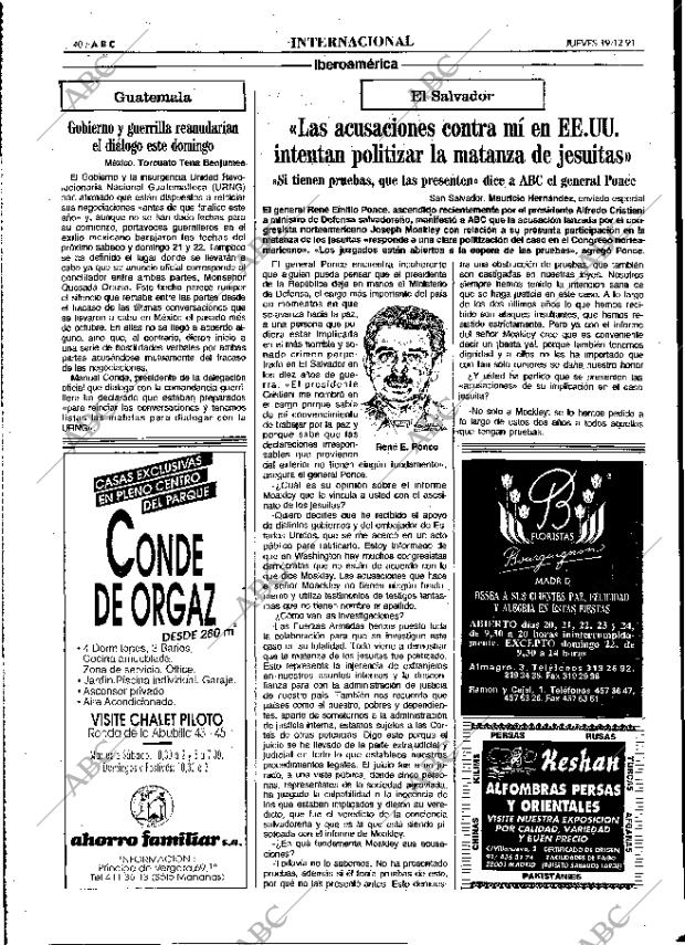 ABC MADRID 19-12-1991 página 40