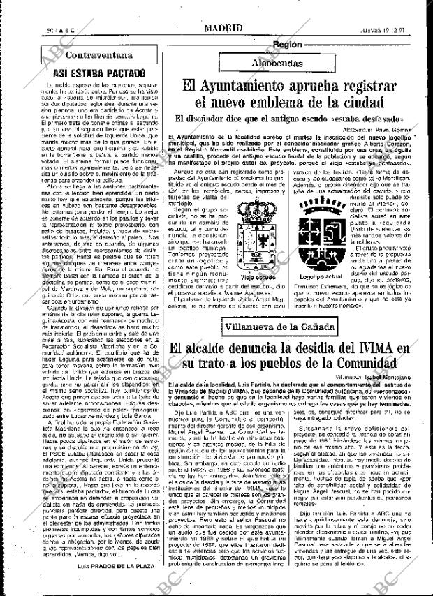 ABC MADRID 19-12-1991 página 50