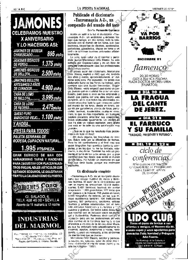 ABC SEVILLA 20-12-1991 página 80