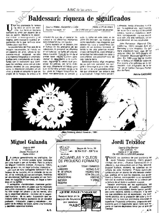 CULTURAL MADRID 20-12-1991 página 26
