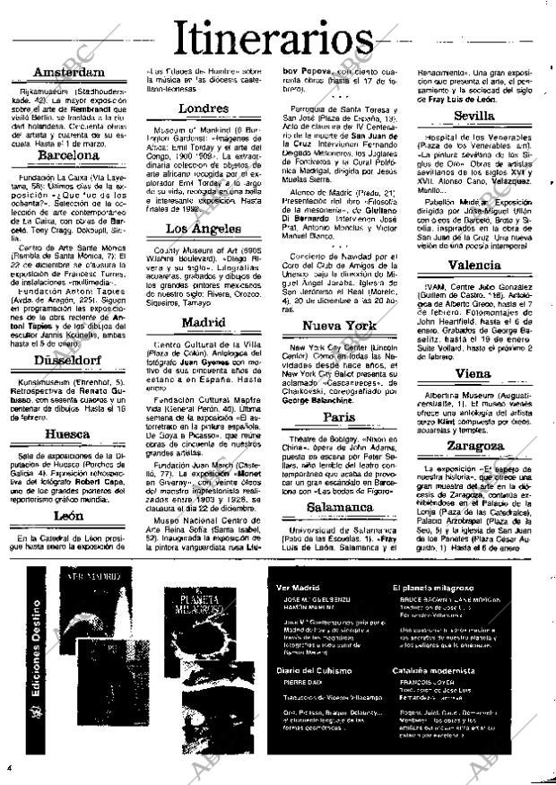 CULTURAL MADRID 20-12-1991 página 4