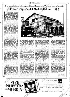 CULTURAL MADRID 20-12-1991 página 41