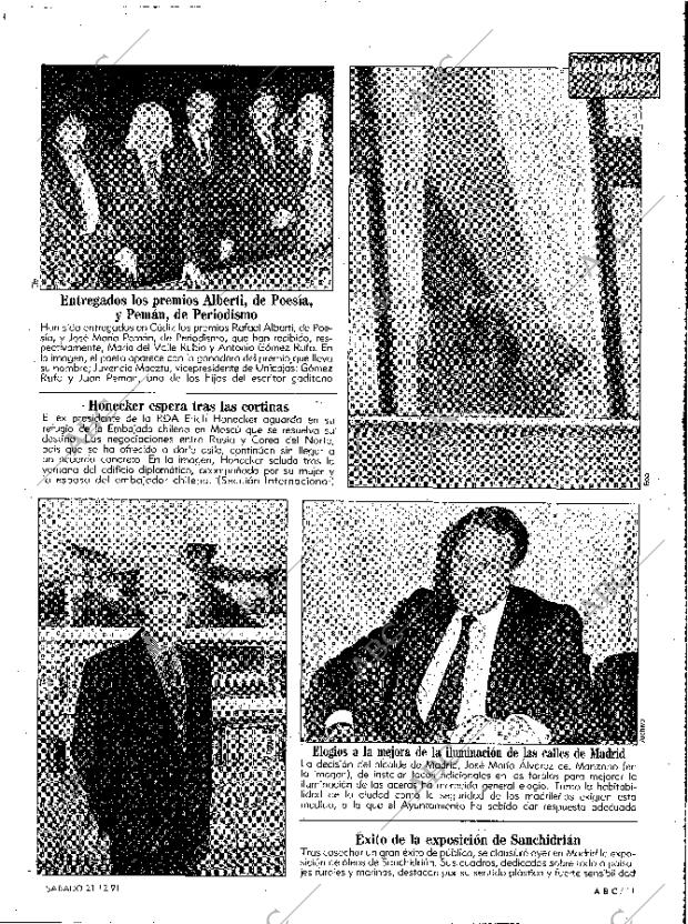 ABC MADRID 21-12-1991 página 11