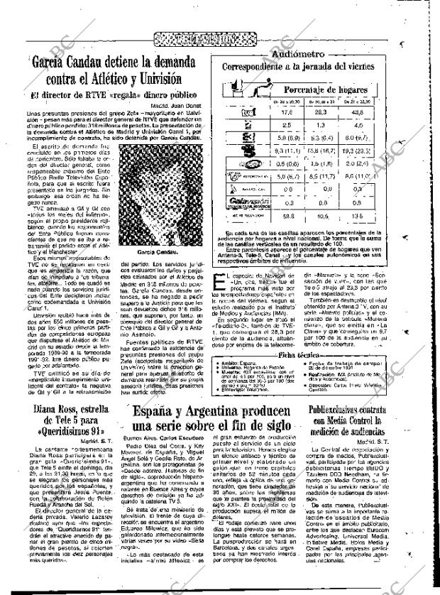 ABC MADRID 21-12-1991 página 115