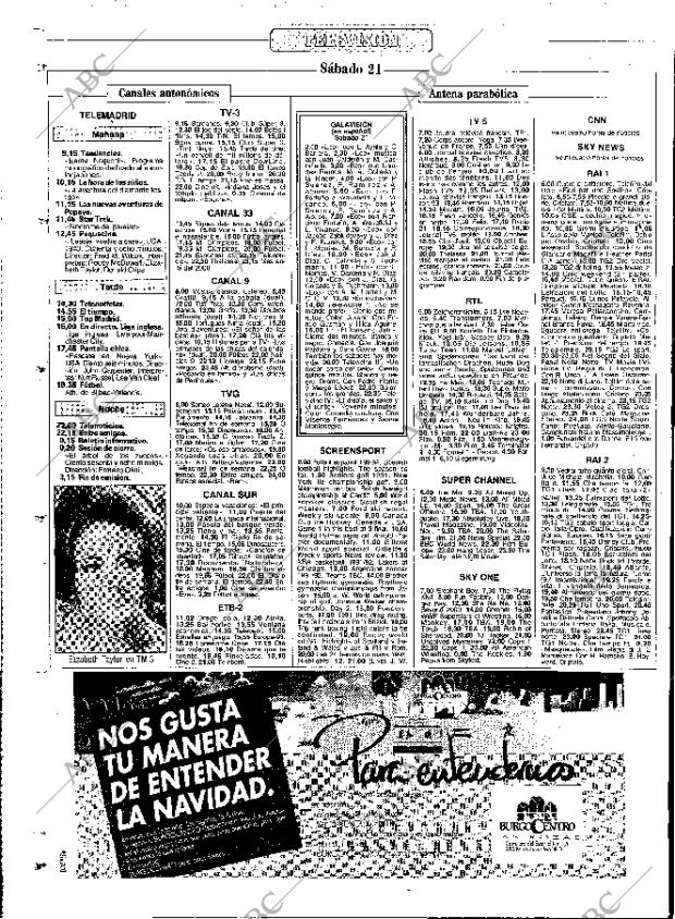 ABC MADRID 21-12-1991 página 118