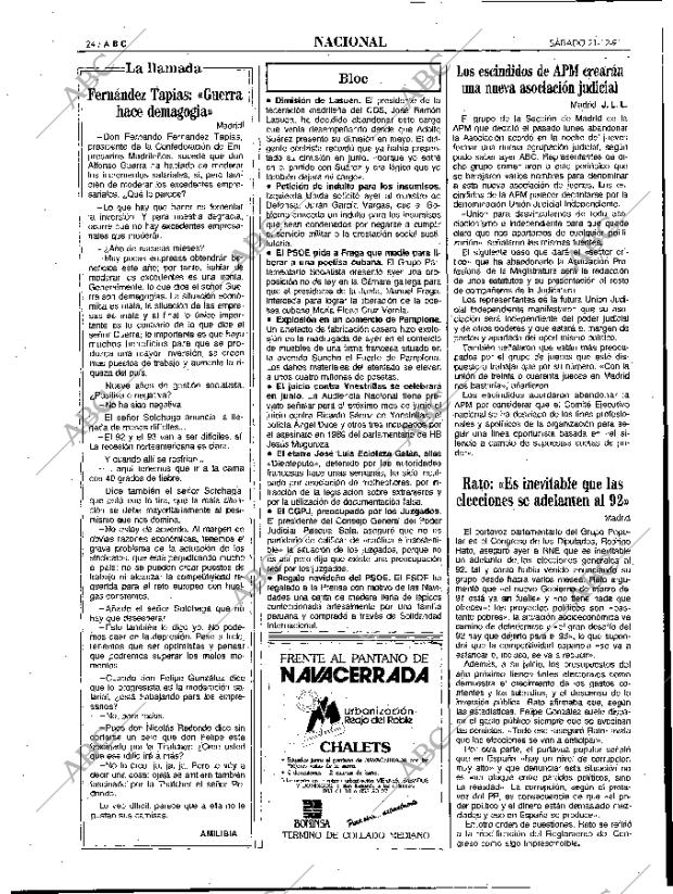 ABC MADRID 21-12-1991 página 24