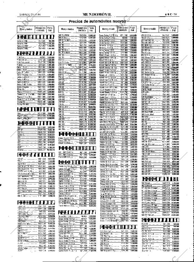 ABC MADRID 21-12-1991 página 59