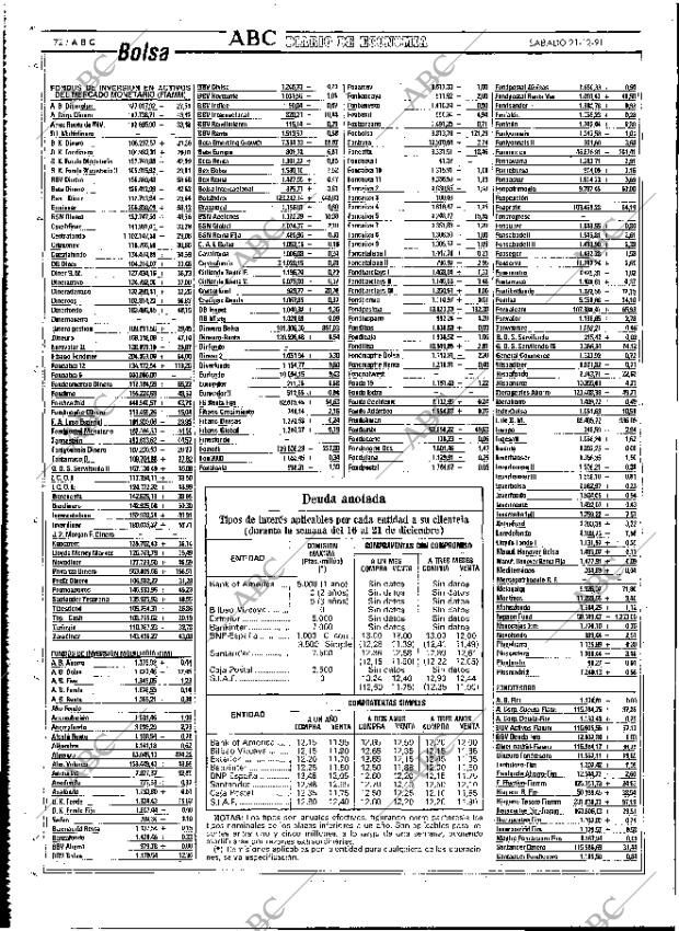 ABC MADRID 21-12-1991 página 72