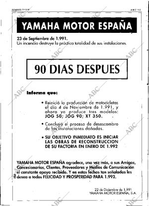 ABC SEVILLA 22-12-1991 página 113