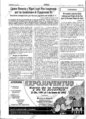 ABC SEVILLA 22-12-1991 página 67