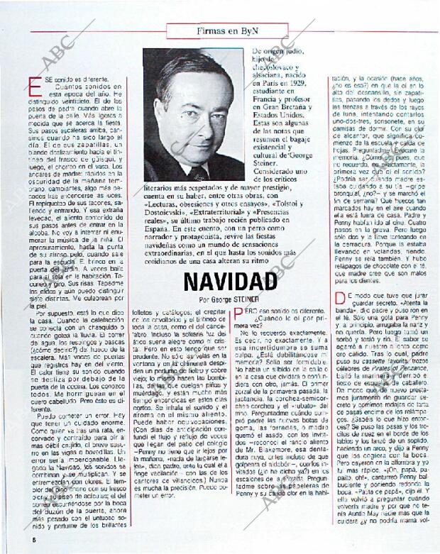 BLANCO Y NEGRO MADRID 22-12-1991 página 6