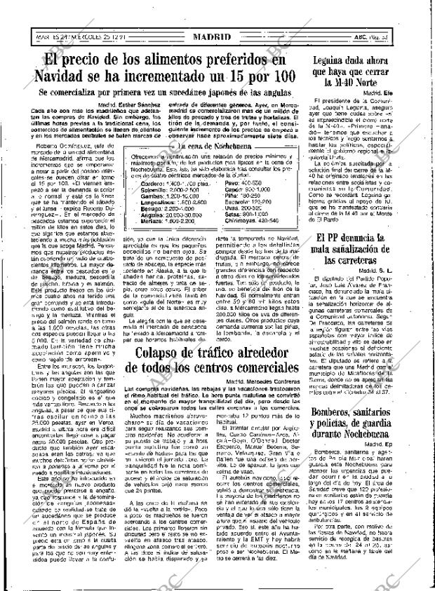 ABC MADRID 24-12-1991 página 33