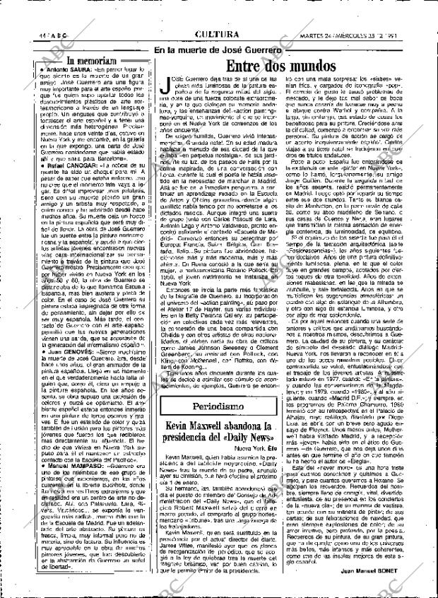 ABC MADRID 24-12-1991 página 44