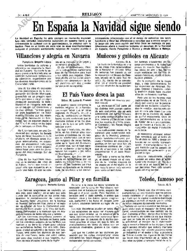 ABC MADRID 24-12-1991 página 54
