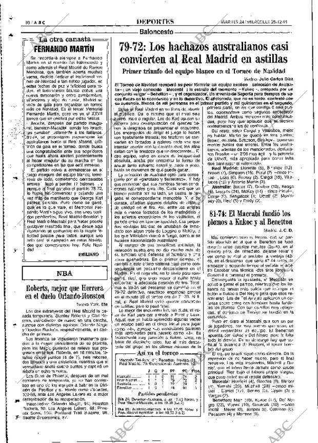 ABC MADRID 24-12-1991 página 80