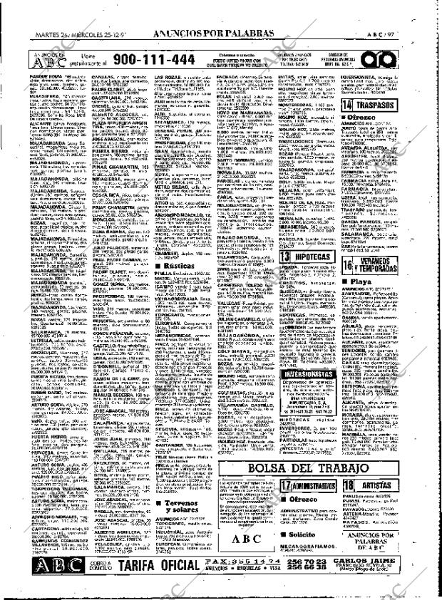 ABC MADRID 24-12-1991 página 97