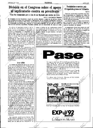 ABC SEVILLA 27-12-1991 página 23