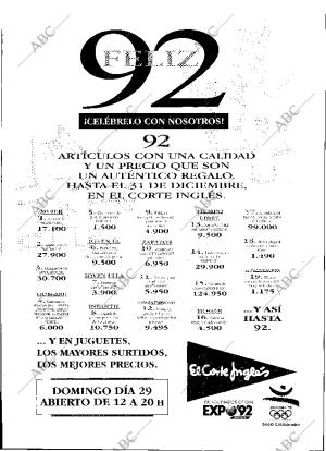 ABC SEVILLA 28-12-1991 página 12