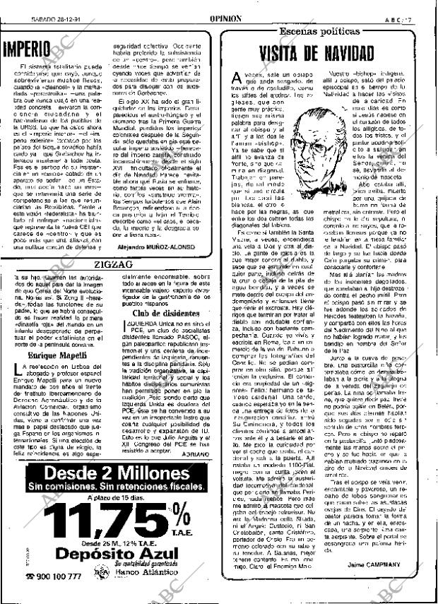 ABC SEVILLA 28-12-1991 página 17