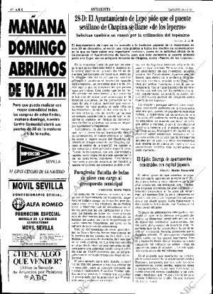 ABC SEVILLA 28-12-1991 página 42