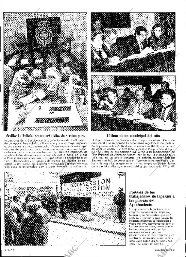 ABC SEVILLA 28-12-1991 página 6