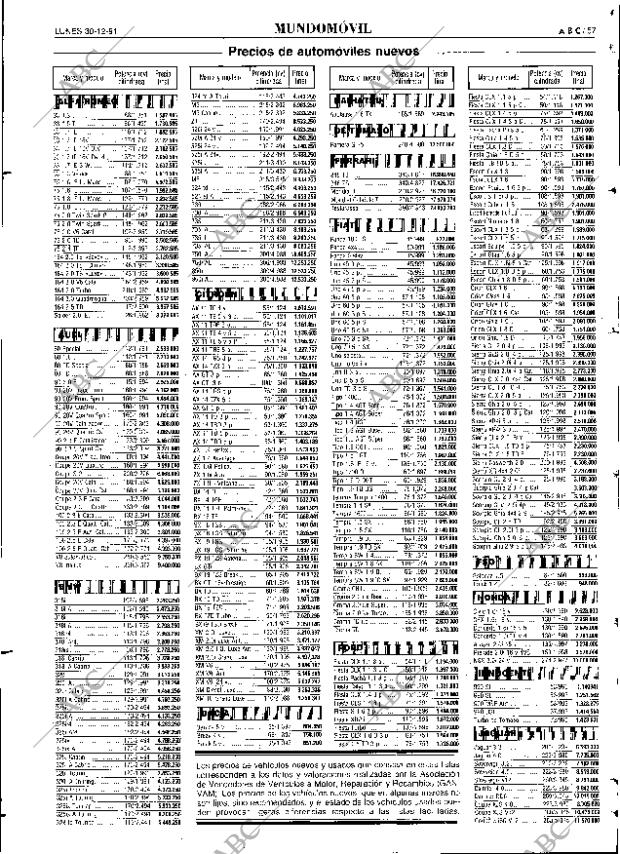 ABC SEVILLA 30-12-1991 página 57