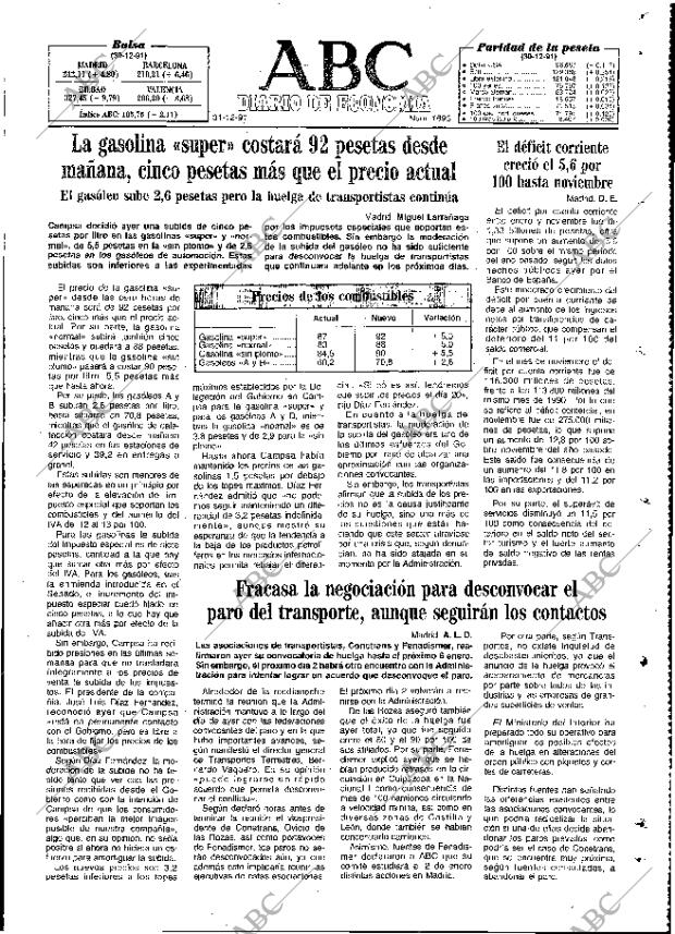 ABC MADRID 31-12-1991 página 111