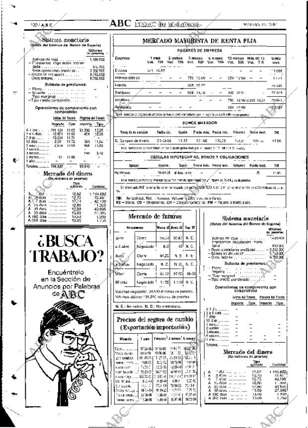 ABC MADRID 31-12-1991 página 120