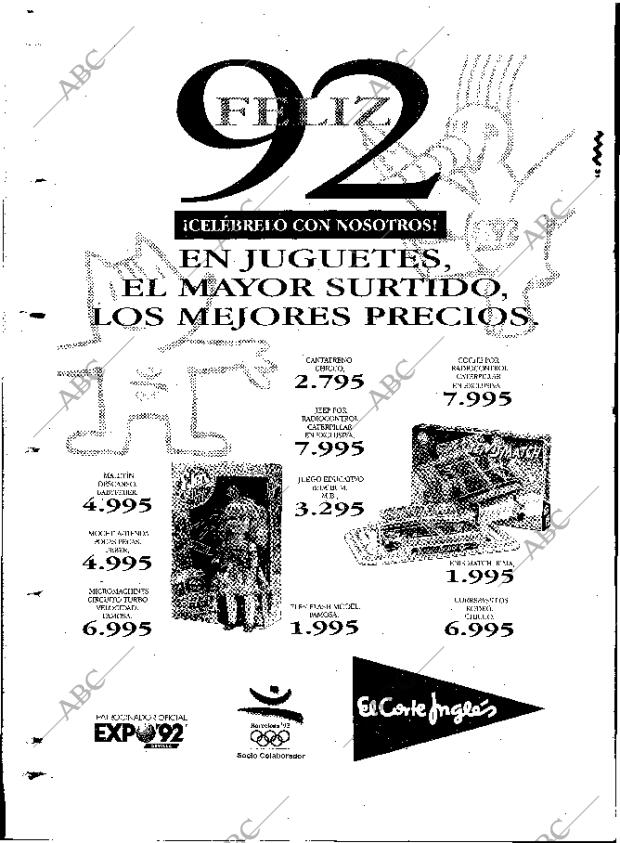 ABC MADRID 31-12-1991 página 160