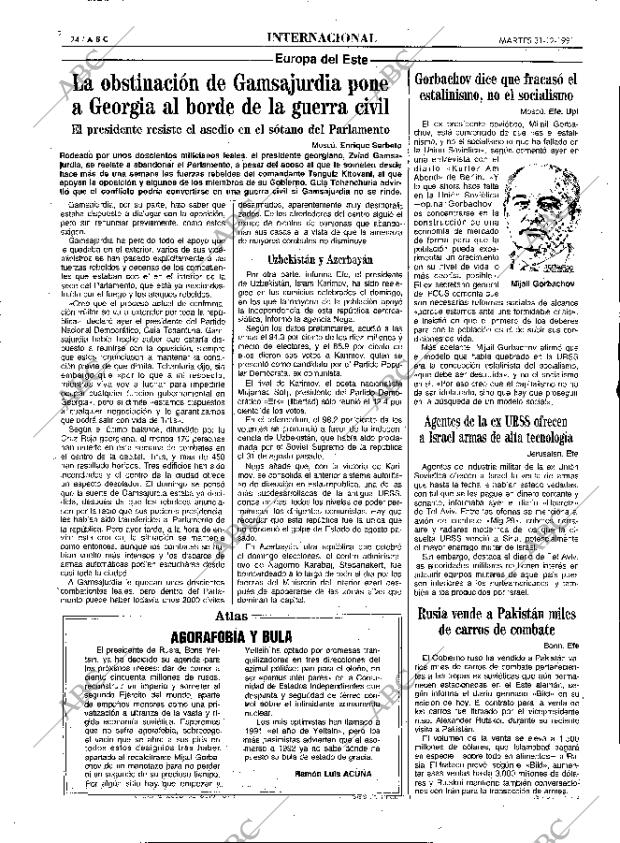 ABC MADRID 31-12-1991 página 24