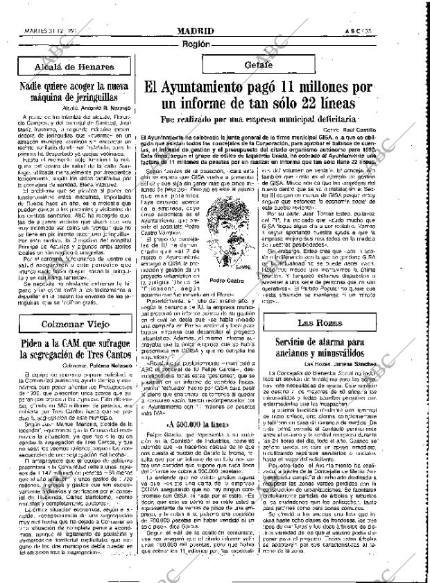 ABC MADRID 31-12-1991 página 35