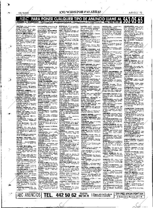 ABC MADRID 02-01-1992 página 100