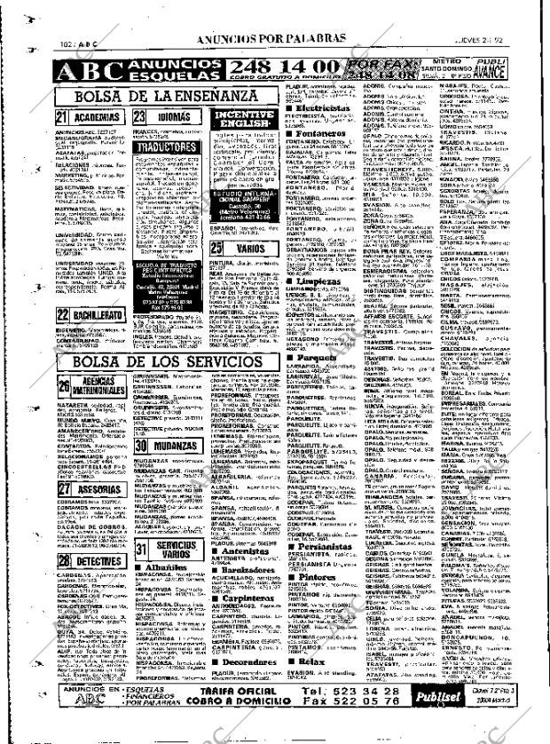 ABC MADRID 02-01-1992 página 102