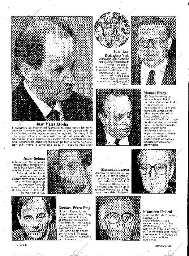ABC MADRID 02-01-1992 página 12