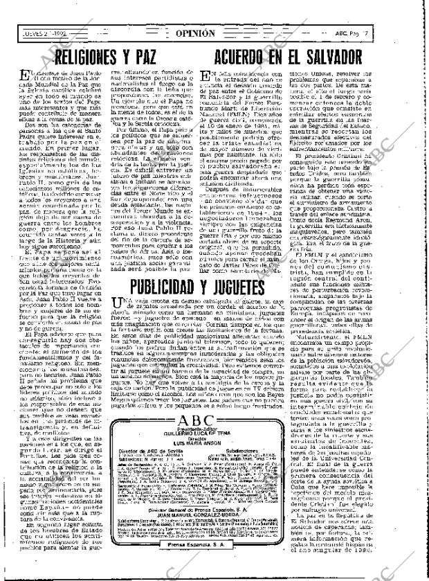 ABC MADRID 02-01-1992 página 17